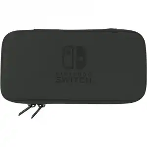 Hori Slim Tough Pouch Funda Rígida Negra para Nintendo Switch Lite