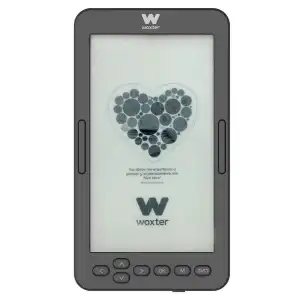 Woxter - eReader Woxter Scriba 195 S, 4GB, 4,7' E-Ink Pearl, negro (Reacondicionado grado A).