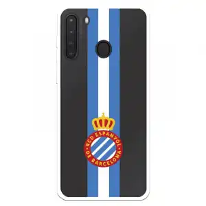 Funda Para Samsung Galaxy A21 Del Rcd Espanyol Escudo Albiceleste Escudo Albiceleste - Licencia Oficial Rcd Espanyol