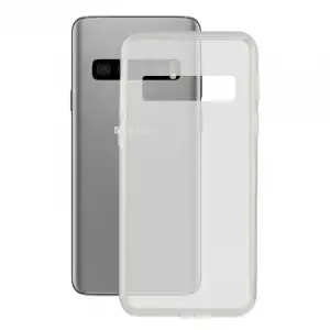 Ksix Funda Semirrígida TPU para Samsung Galaxy S10 Plus Transparente