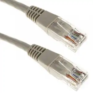 BeMatik Cable de Red UTP RJ45 Cat.5e 10m Gris
