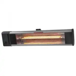 Calefactor De Patio Th1800r 1800 W Plateado 333954 Eurom