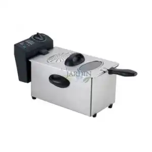 Freidora Acero Inoxidable 2000w 3.5 Litros