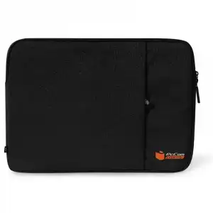 PcCom Essential Funda con Bolsillo Negra para Portátil 14"