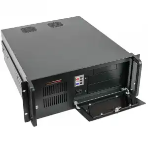RackMatic Caja Rack 19" IPC ATX EATX 4U 2x5.25" 8x3.5" Fondo 540mm