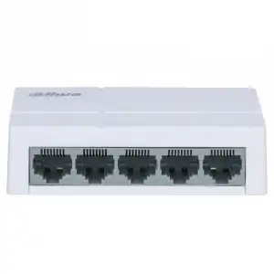 Dahua Technology DH-PFS3005-5ET-L Switch no Gestionado L2 de 5 Puertos Fast Ethernet Blanco