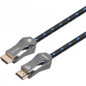 Deep Gaming Cable Trenzado HDMI 2.1 48G Alta Velocidad 8K/60hz 4K/120hz HDR Dinámico 2m