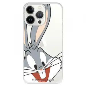 Funda Para Iphone 13 Pro Oficial De Warner Bros Bugs Bunny Silueta Transparente - Looney Tunes