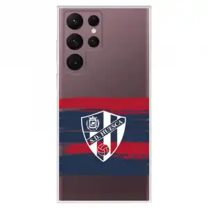 Funda para Samsung Galaxy S22 Ultra del Huesca - Licencia Oficial SD Huesca