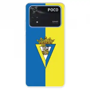 Funda Para Xiaomi Poco M4 Pro 4g Del Cádiz - Licencia Oficial Cádiz Cf