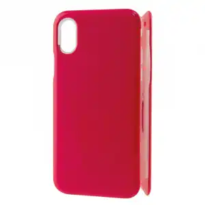 Ksix Funda Folio para iPhone X/Xs Roja