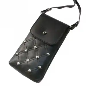 Ksix Funda Universal Semirrígida con Colgante Negro para Smartphone