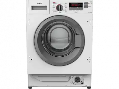 Lavadora secadora - Infiniton WSD-B695, 8 kg + 6 kg, 1400 rpm, Motor Inverter, Blanco