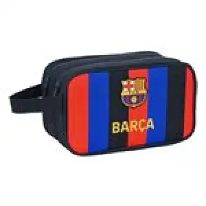 Neceser 2 cremalleras Safta adaptable a carro F.C. Barcelona 1ª equipación 22/23