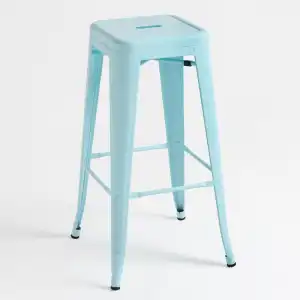Taburetes Altos - Taburete Torix Alto - Azul Cielo