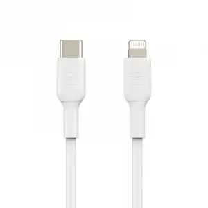 Belkin CAA003BT2MWH Cable USB-C a Lightning 1m Blanco