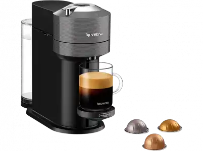 Cafetera de cápsulas - Nespresso De'Longhi Vertuo Next ENV120.GY, 1.1 l, 1500 W, Gris