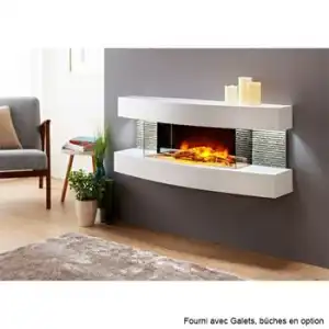 Chemin'arte Chimenea Eléctrica De Diseño 2000w - Lounge