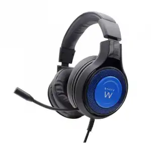 Ewent PL3322 Auriculares Gaming Negro/Azul