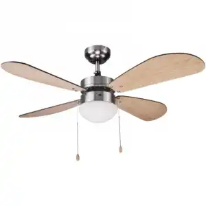 Haeger Cozy Fan FC424006A Ventilador de Techo con Luz 50W 107cm Madera