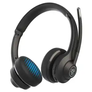 JLab - Auriculares De Diadema Go Work, Bluetooth, Negros