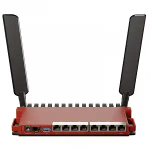Mikrotik L009UiGS-2HaxD-IN Router WiFi 6 2.4GHz 8 Puertos Gigabit