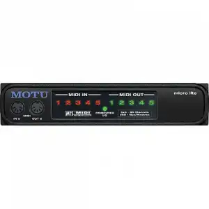 Motu Micro Lite Interfaz de Audio MIDI USB