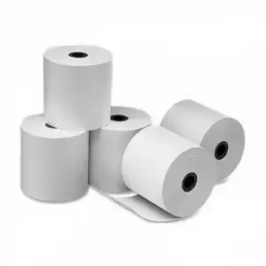 Rollo Papel Termico 80x80x12mm 5 Unidades