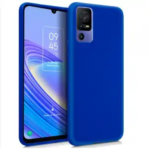 Cool Funda Silicona Azul para TCL 40 SE