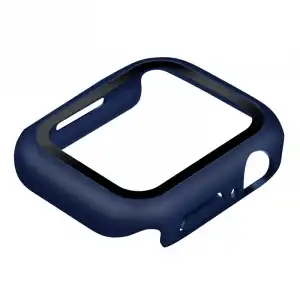 Enkay Carcasa Apple Watch Serie 7 (41mm) Rígida Acabado Tacto Suave Azul