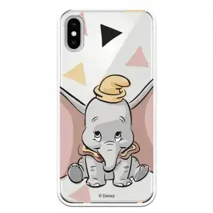 Funda Oficial Disney Dumbo Silueta Transparente para iPhone X