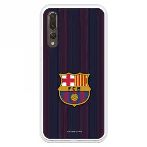 Funda Para Huawei P20 Pro Del Barcelona Rayas Blaugrana - Licencia Oficial Fc Barcelona