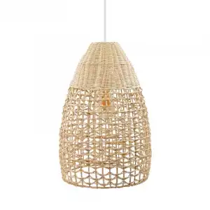 Iluzzia Lámpara Colgante De Ratán Jinan Iluzzia Natural
