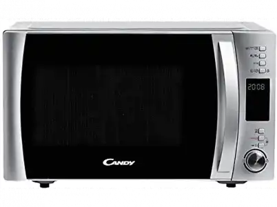 Microondas - Candy COOKinAPP CMXG 30DS, Grill, 900W, 5 niveles, Descongelación, 30l, Plato giratorio 31.5cm, Inox