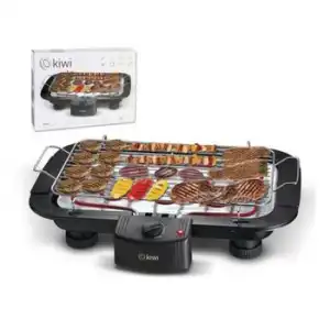 Plancha Grill Kiwi Kg-5801 2000w (38 X 22 Cm) Negro