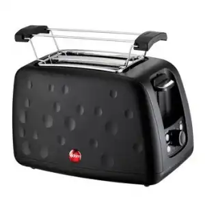 Tostadora, Eldom To245b, 900w, Negro, Tostada Crujiente Para El Desayuno