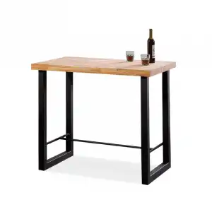 Adec Loft Mesa Alta 120x70x100cm Roble/Negro