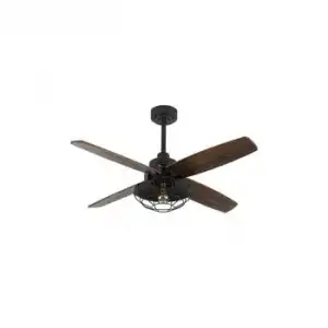 Akunadecor - Ventilador De Techo Metal Negro Aquilo