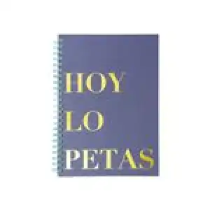 Cuaderno Lucía Be A4 - Hoy lo petas
