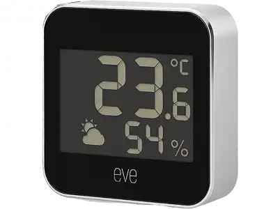 Estación meteorológica - Eve Weather, Compatible iOS, Tendencia clima, Bluetooth, Gris