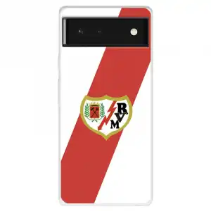 Funda Para Google Pixel 6 Del Rayo Vallecano Escudo - Licencia Oficial Rayo Vallecano
