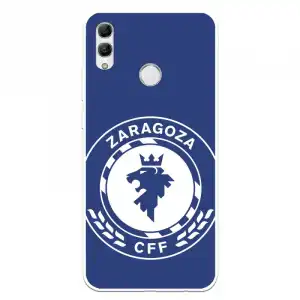 Funda Para Huawei P Smart 2019 Del Zaragoza Cf Femenino Escudo Grande Fondo Azul - Licencia Oficial Zaragoza Cf Femenin