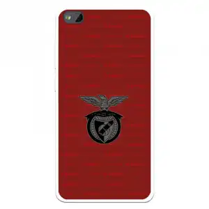 Funda Para Xiaomi Redmi 4a Del Escudo Fondo Granate - Licencia Oficial Benfica