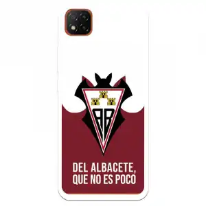 Funda Para Xiaomi Redmi 9c Del Albacete Escudo "del Albacete Que No Es Poco" - Licencia Oficial Albacete Balompié