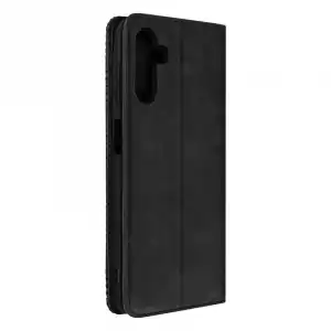Funda Samsung A13 5g / A04s Tarjetero Soporte Vídeo Doble Cierre Magnético Negro