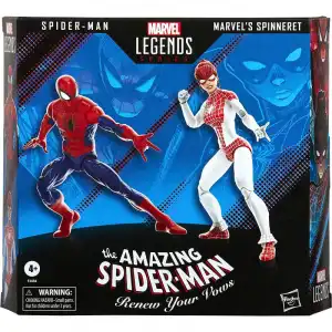 Hasbro Original Spider Man Legends Spider Man y Spinneret