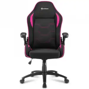 Sharkoon Elbrus 1 Silla Gaming Negro/Rosa