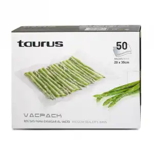 Taurus Vacpack Bolsas 50 Unidades