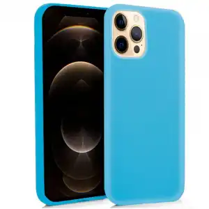 Cool Funda Silicona Celeste para iPhone 12 Pro Max