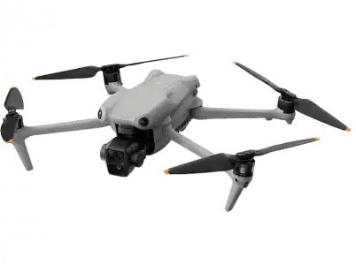 Drone - DJI Air 3 Fly More Combo + Mando RC 2, 48 megapixel, Autonomía 46 min, Vídeos HDR, Accesorios, Gris